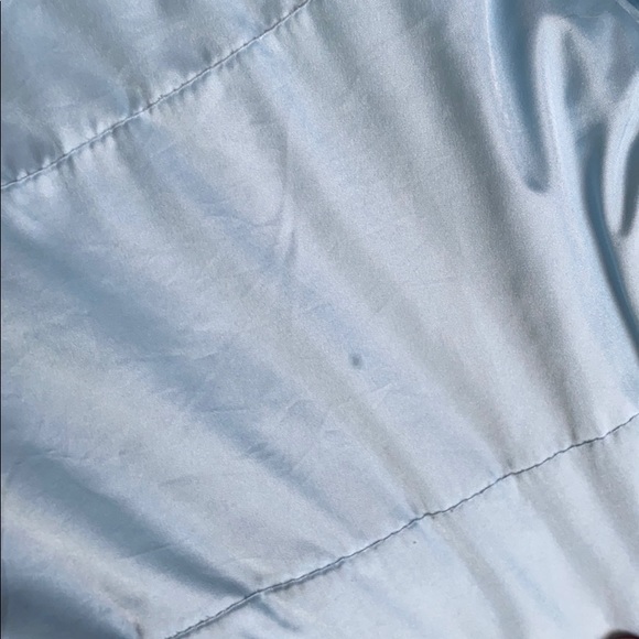 Sky Blue Parka puffer coat - Picture 14 of 14